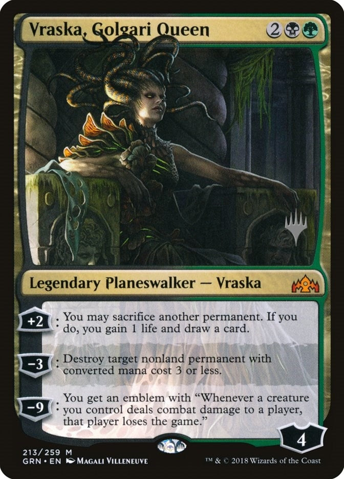 Vraska Golgari Queen (213) [PPTHB] - MTG Single