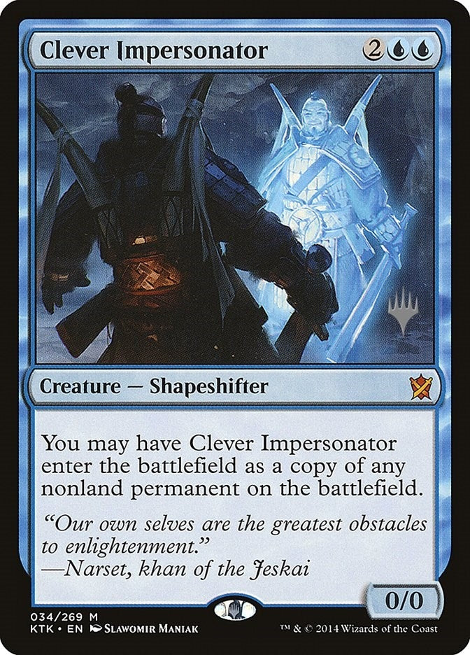 Clever Impersonator (34) [PPTHB] - MTG Single