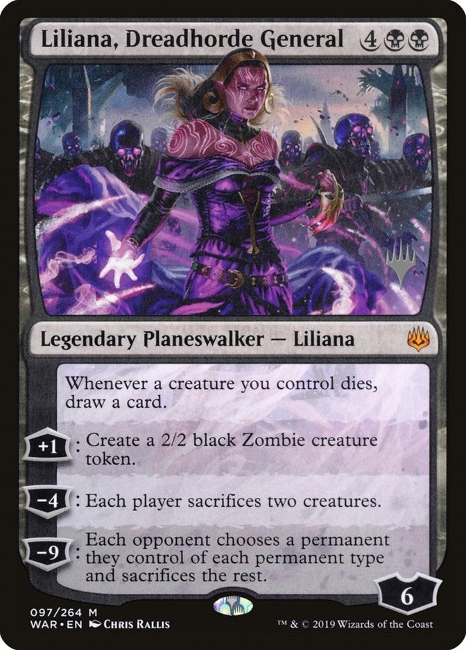 Liliana Dreadhorde General (97) [PPTHB] - MTG Single