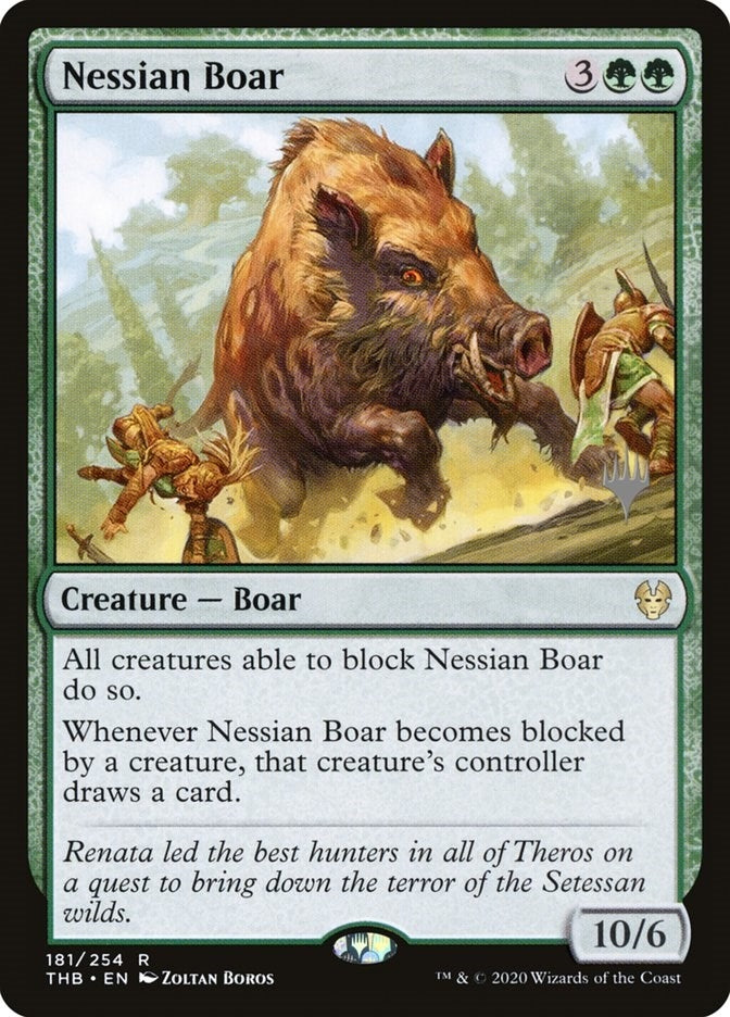 Nessian Boar (181) [PPTHB] - MTG Single