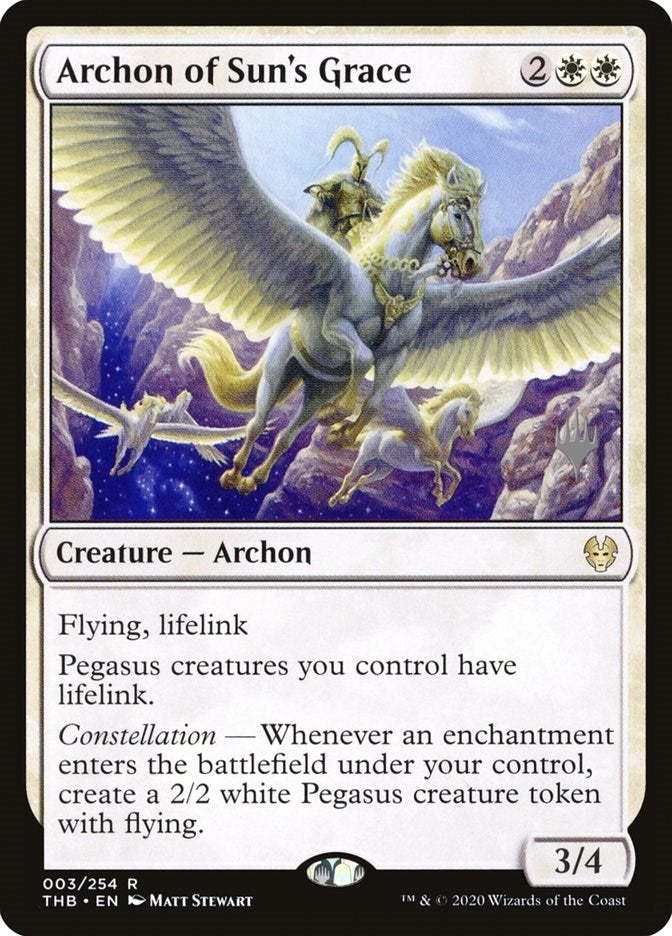 Archon of Sun’s Grace (3) [PPTHB] - MTG Single