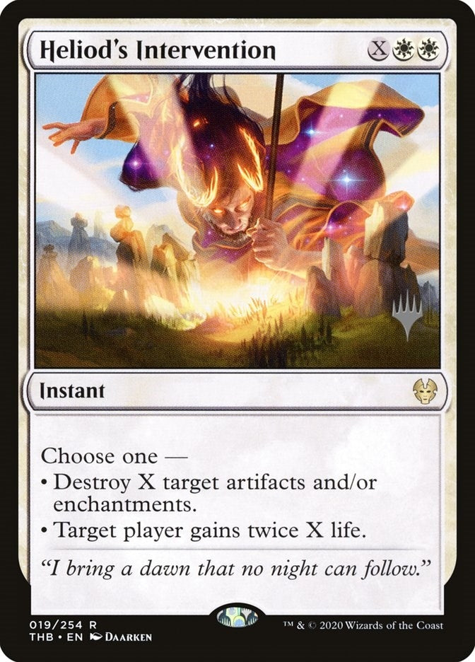 Heliod’s Intervention (19) [PPTHB] - MTG Single
