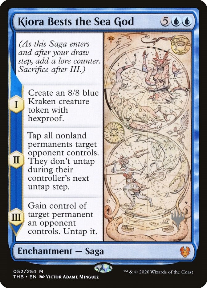 Kiora Bests the Sea God (52) [PPTHB] - MTG Single