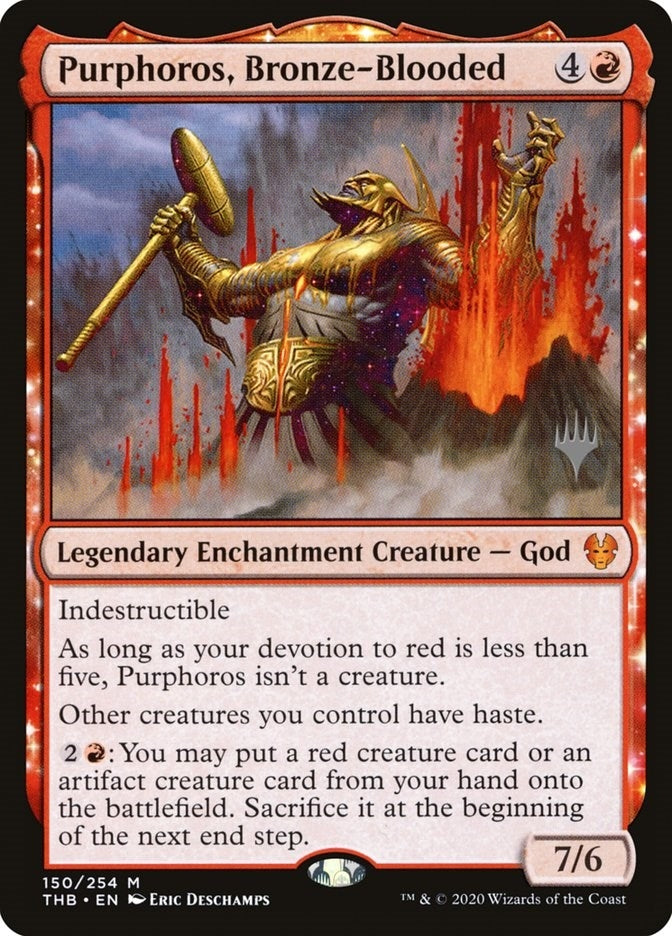 Purphoros Bronze-Blooded (150) [PPTHB] - MTG Single
