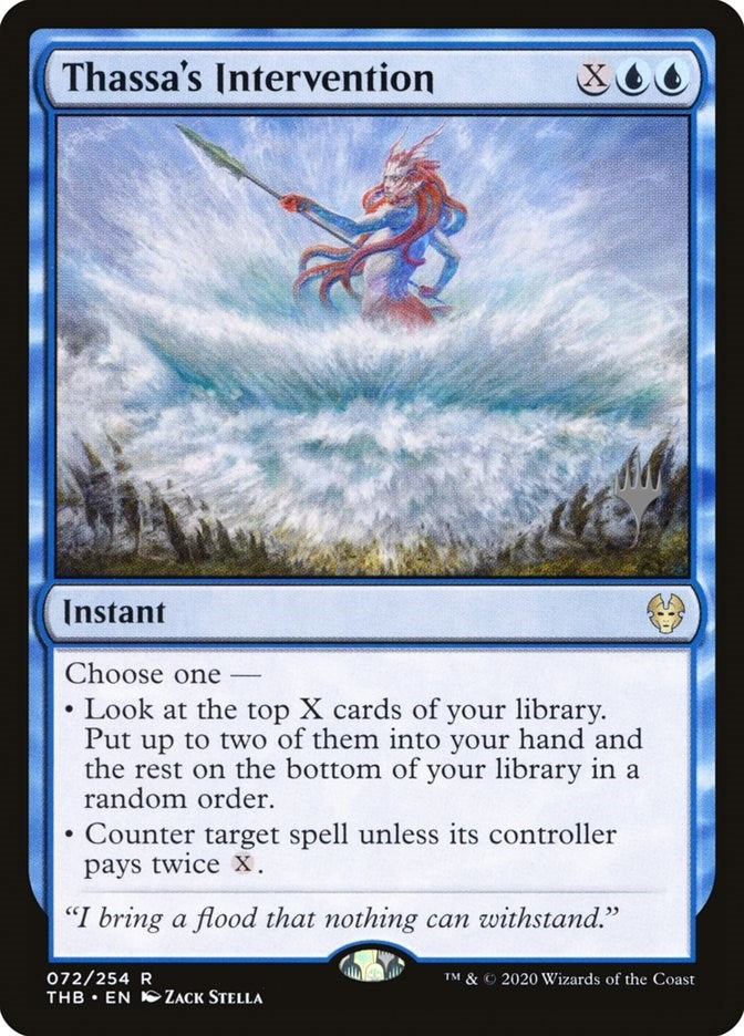 Thassa’s Intervention (72) [PPTHB] - MTG Single