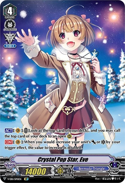 Crystal Pop Star Eve (SP) (1101) [V-EB11] - Cardfight Vanguard Single