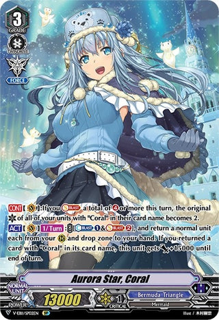 Aurora Star Coral (SP) (1102) [V-EB11] - Cardfight Vanguard Single