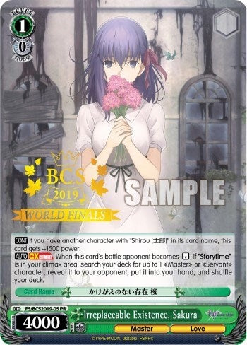 Irreplaceable Existence Sakura (201905) [EVENT] - Weiss Schwarz Single