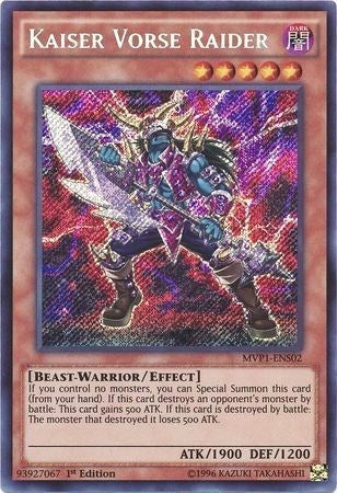 Kaiser Vorse Raider (102) (MVP1-ENS) - YuGiOh Single