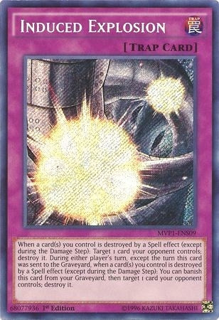 Induced Explosion (109) (MVP1-ENS) - YuGiOh Single