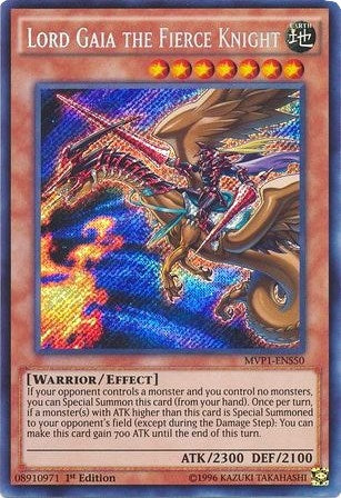 Lord Gaia the Fierce Knight (150) (MVP1-ENS) - YuGiOh Single
