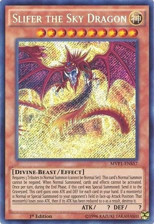 Slifer the Sky Dragon (157) (MVP1-ENS) - YuGiOh Single