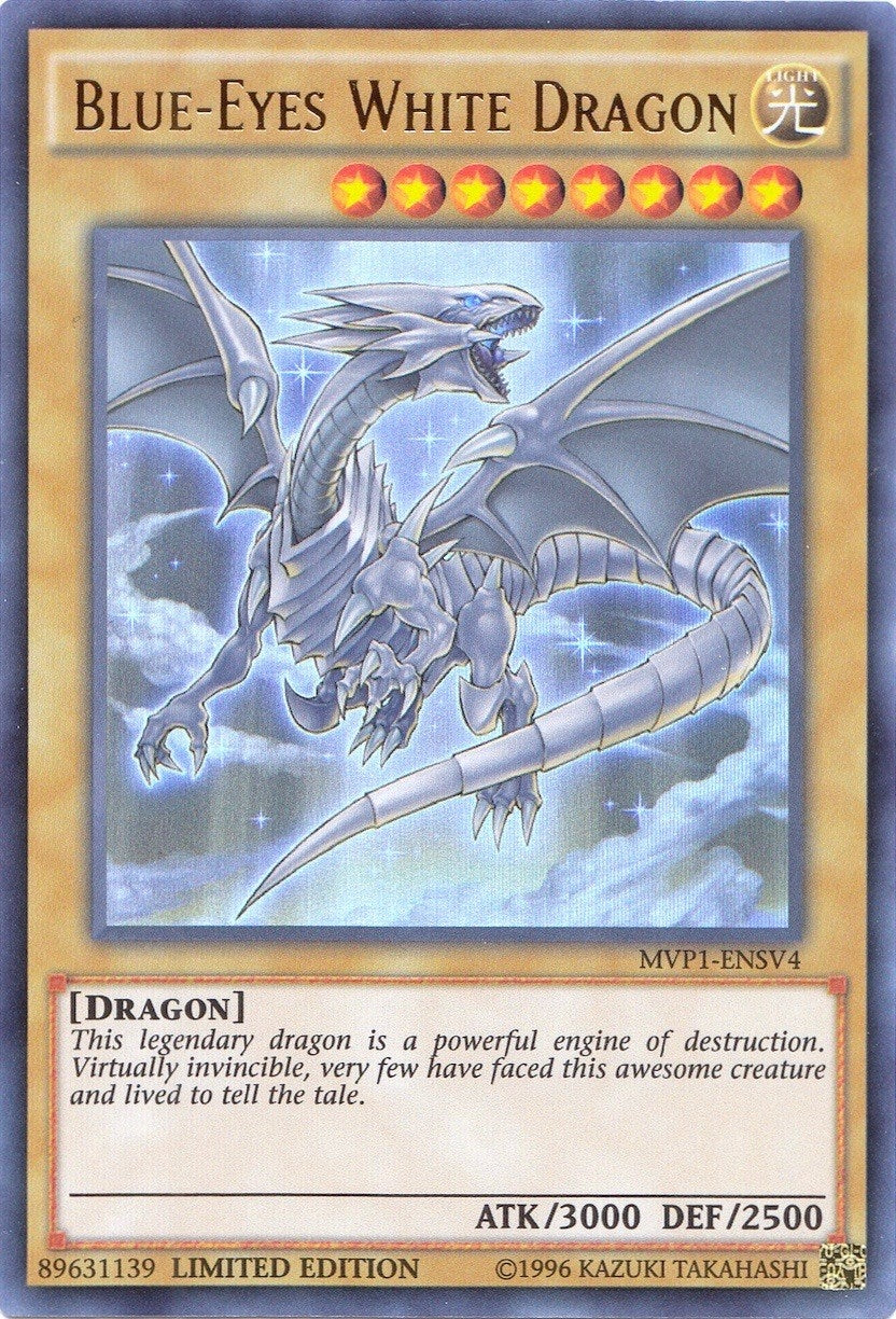 Blue-Eyes White Dragon (UR) (14) (MVP1-ENS) - YuGiOh Single