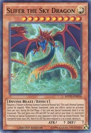 Slifer the Sky Dragon (UR) (16) (MVP1-ENS) - YuGiOh Single