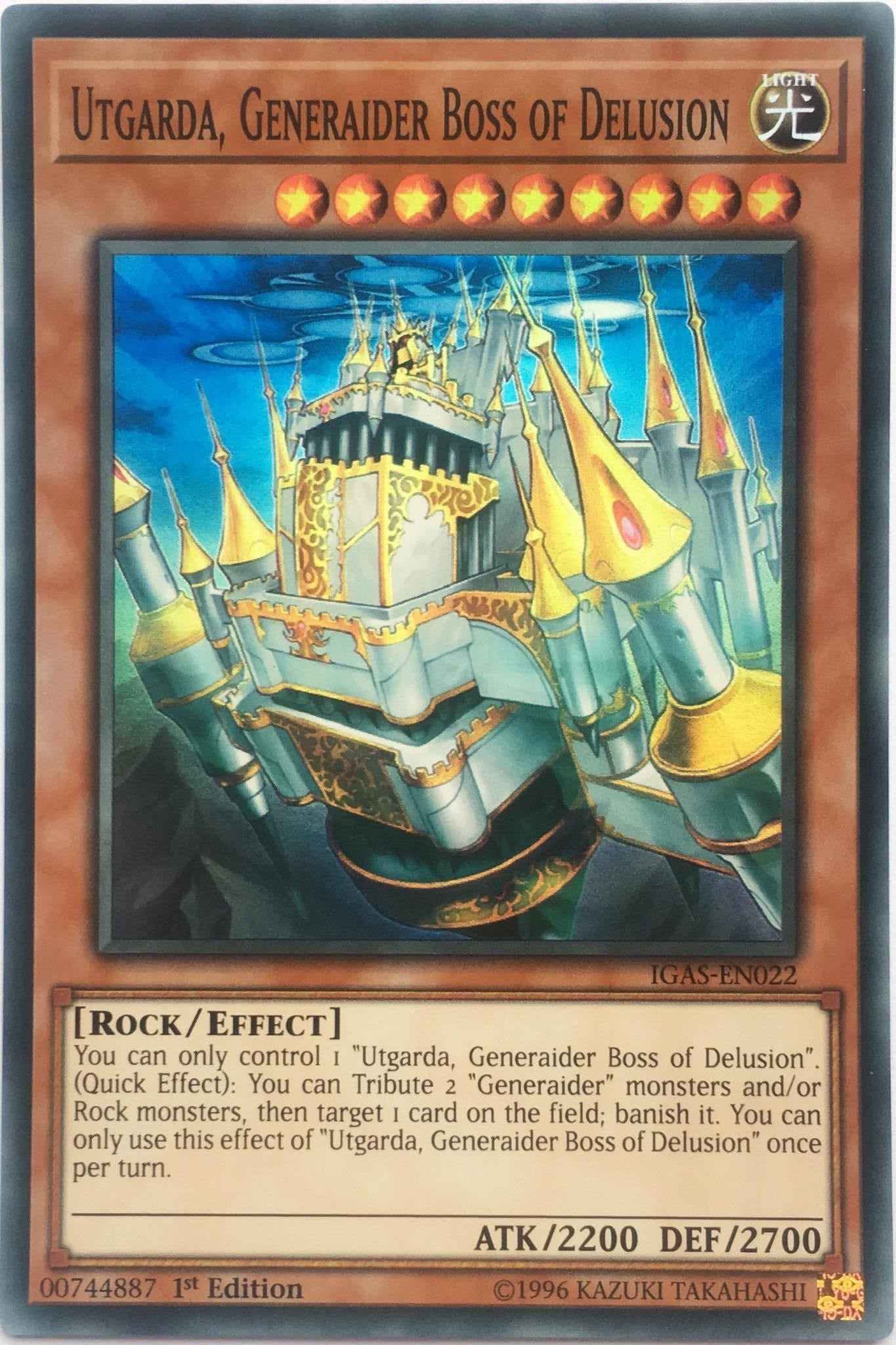 Utgarda Generaider Boss of Delusion (22) (IGAS) - YuGiOh Single