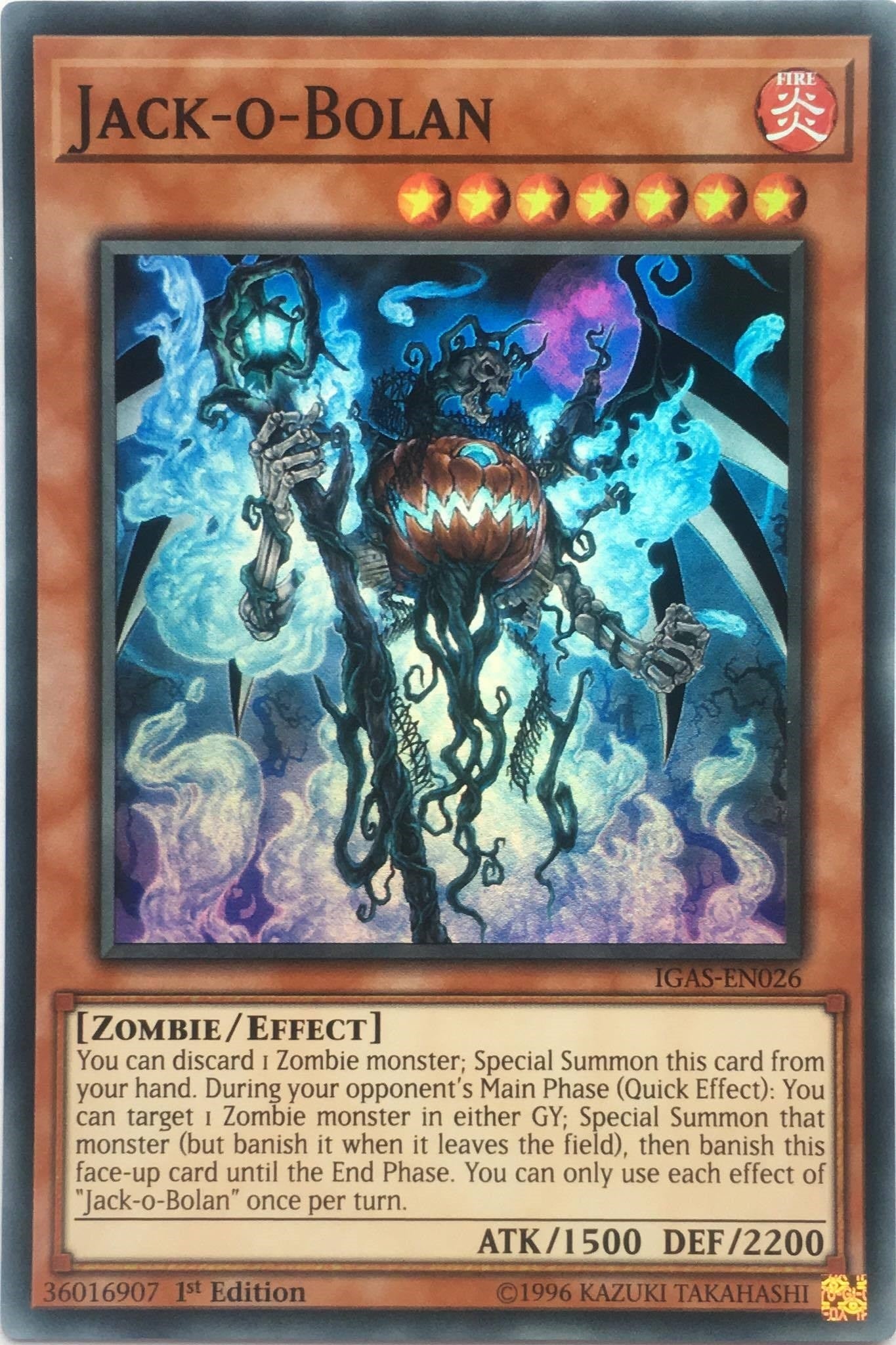 Jack-o-Bolan (26) (IGAS) - YuGiOh Single
