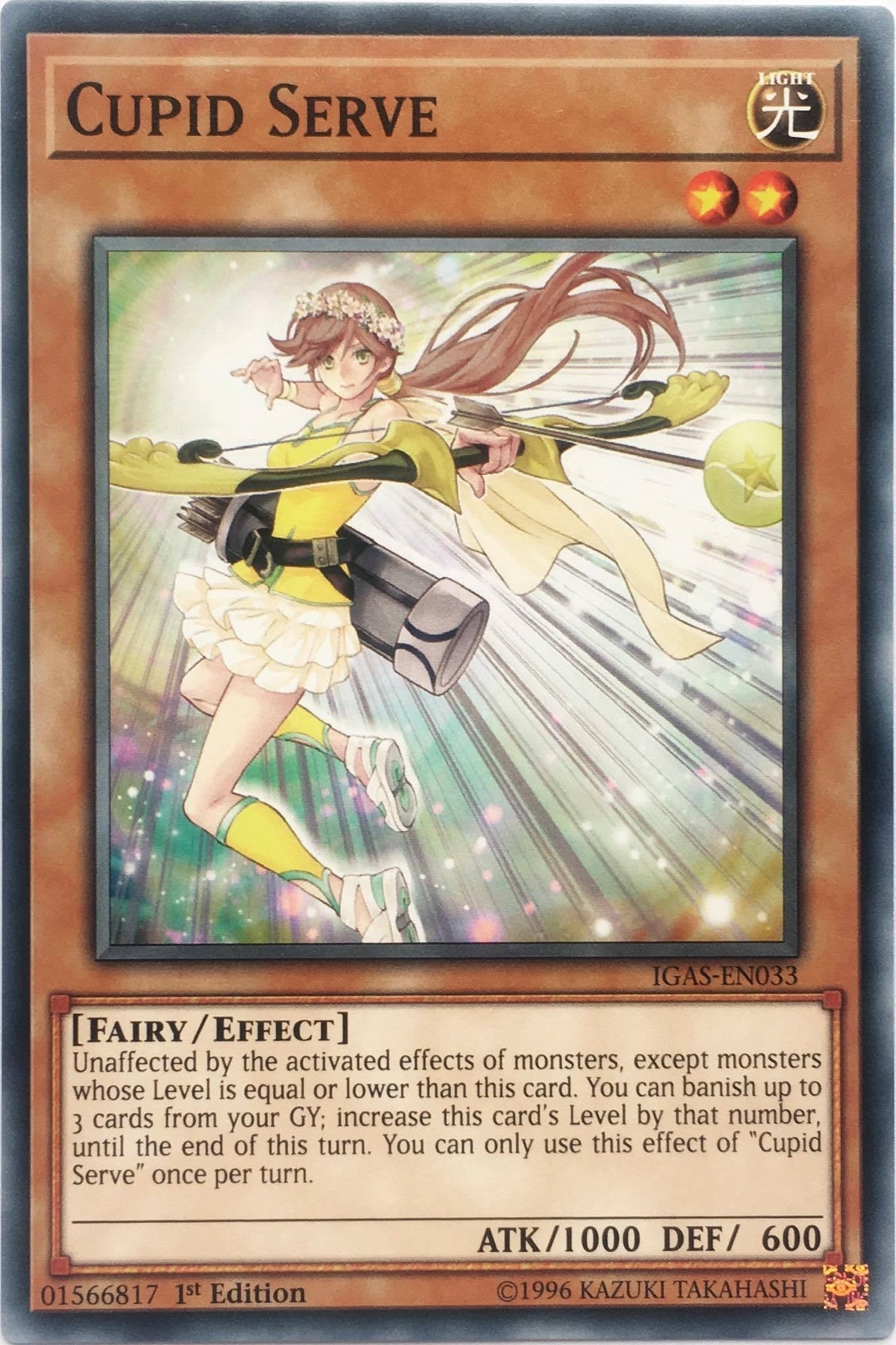 Cupid Serve (33) (IGAS) - YuGiOh Single