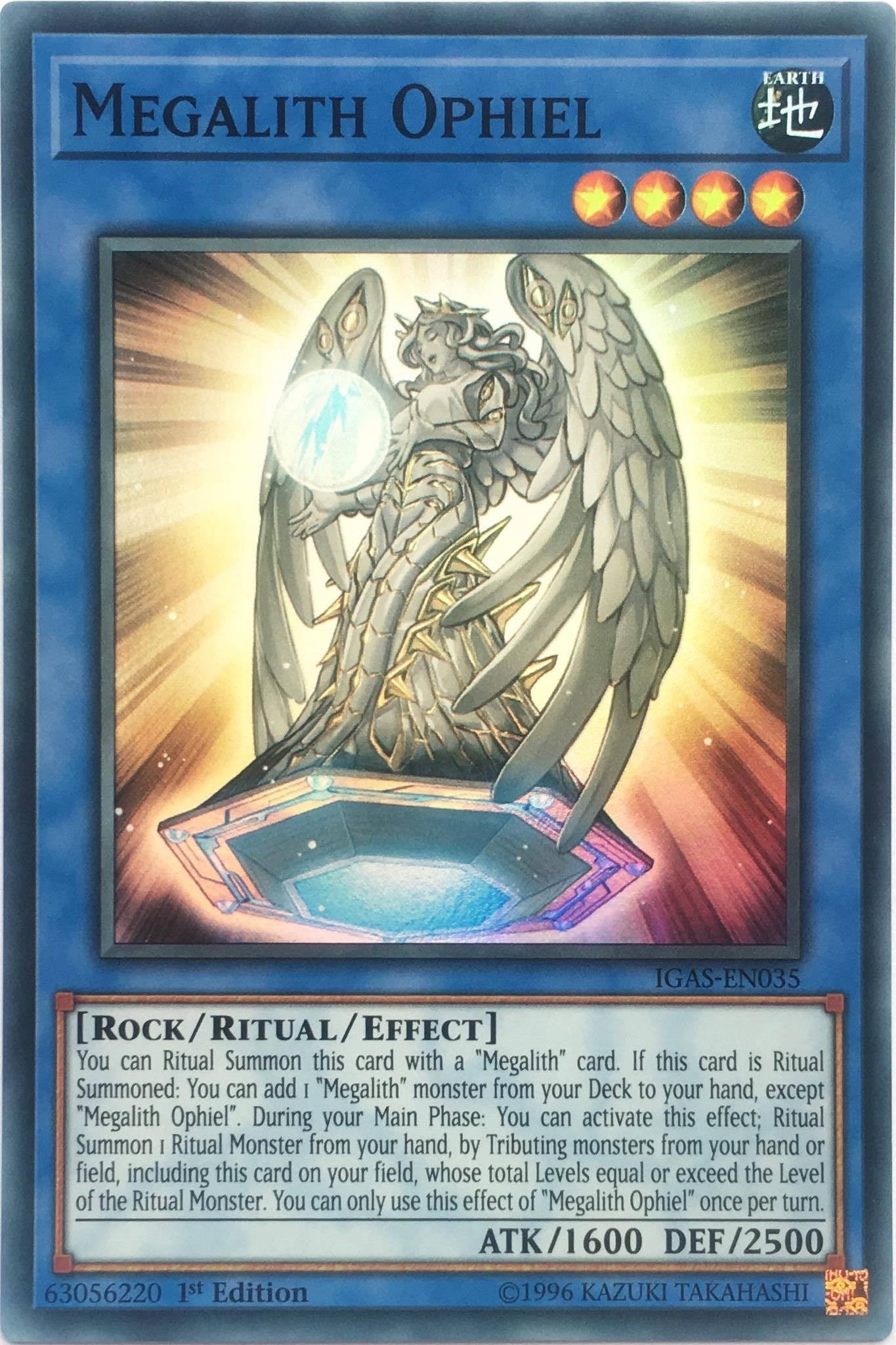 Megalith Ophiel (35) (IGAS) - YuGiOh Single