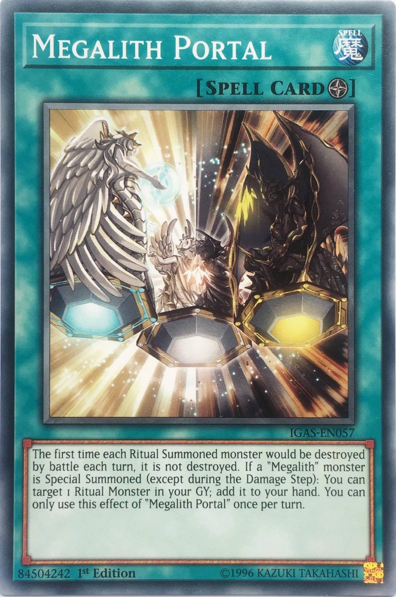 Megalith Portal (57) (IGAS) - YuGiOh Single