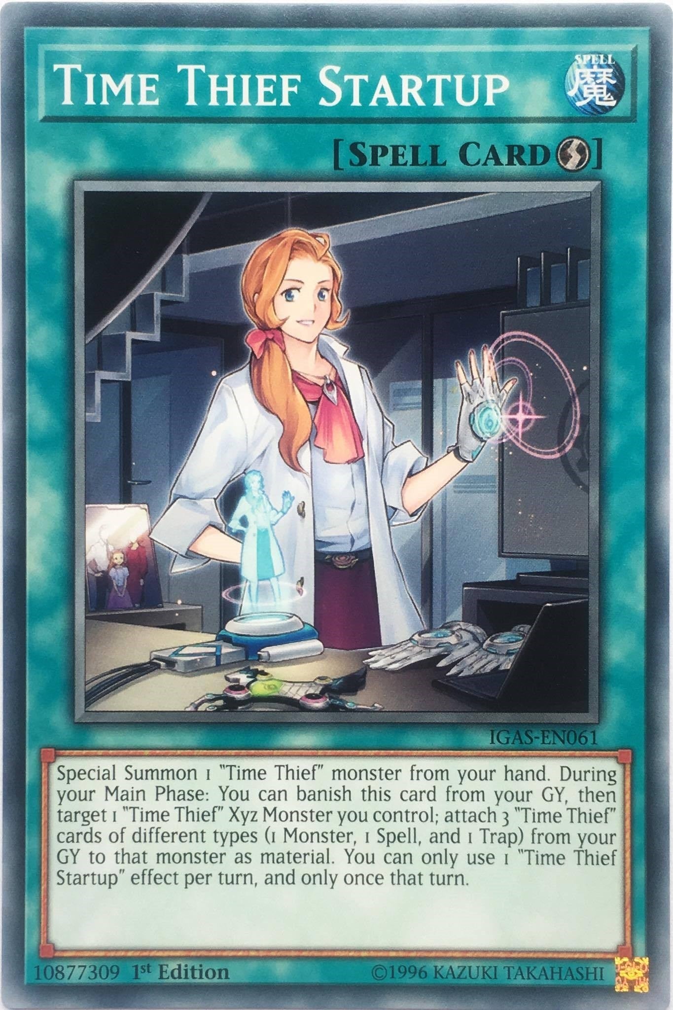 Time Thief Startup (61) (IGAS) - YuGiOh Single