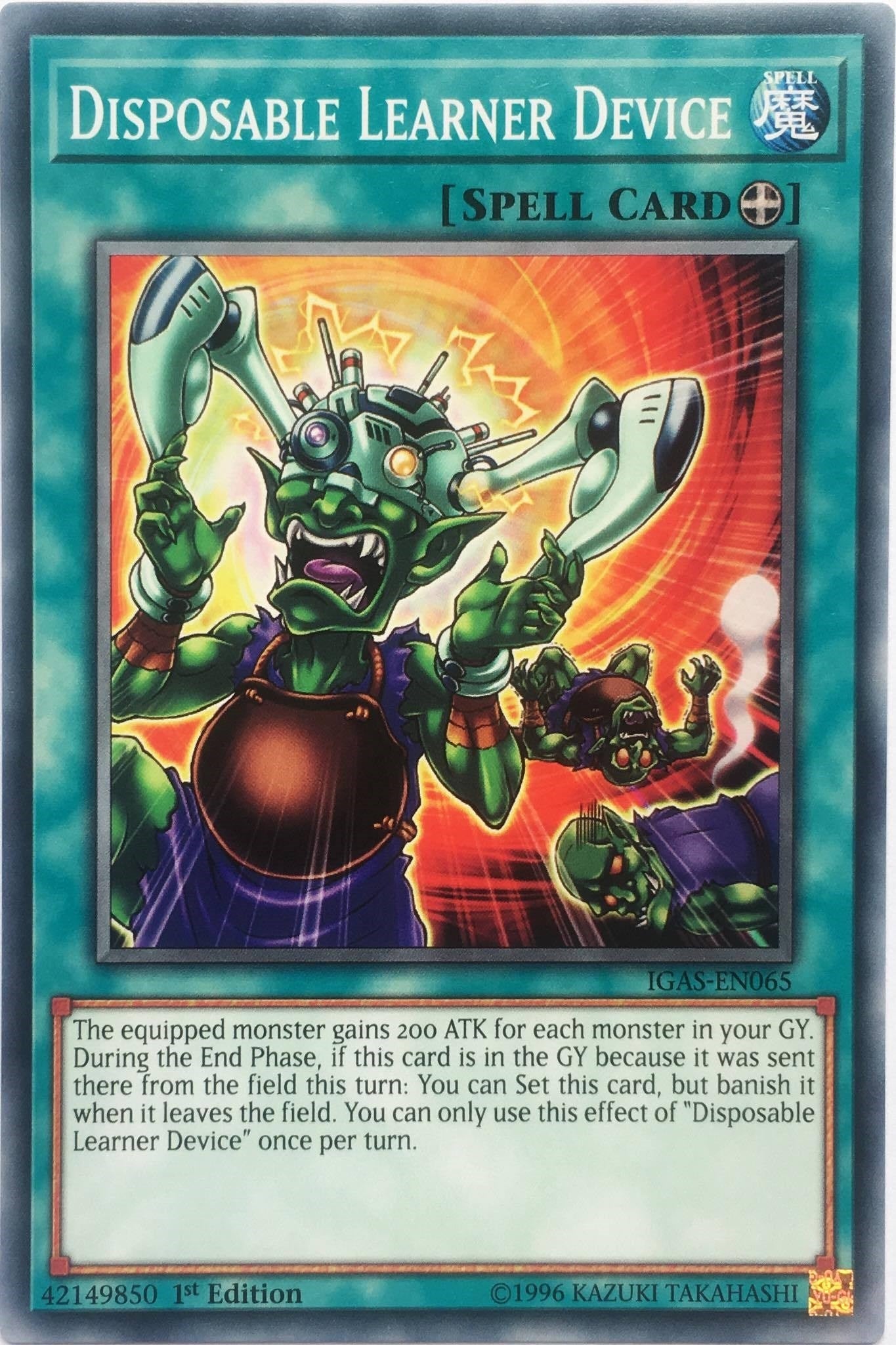 Disposable Learner Device (65) (IGAS) - YuGiOh Single