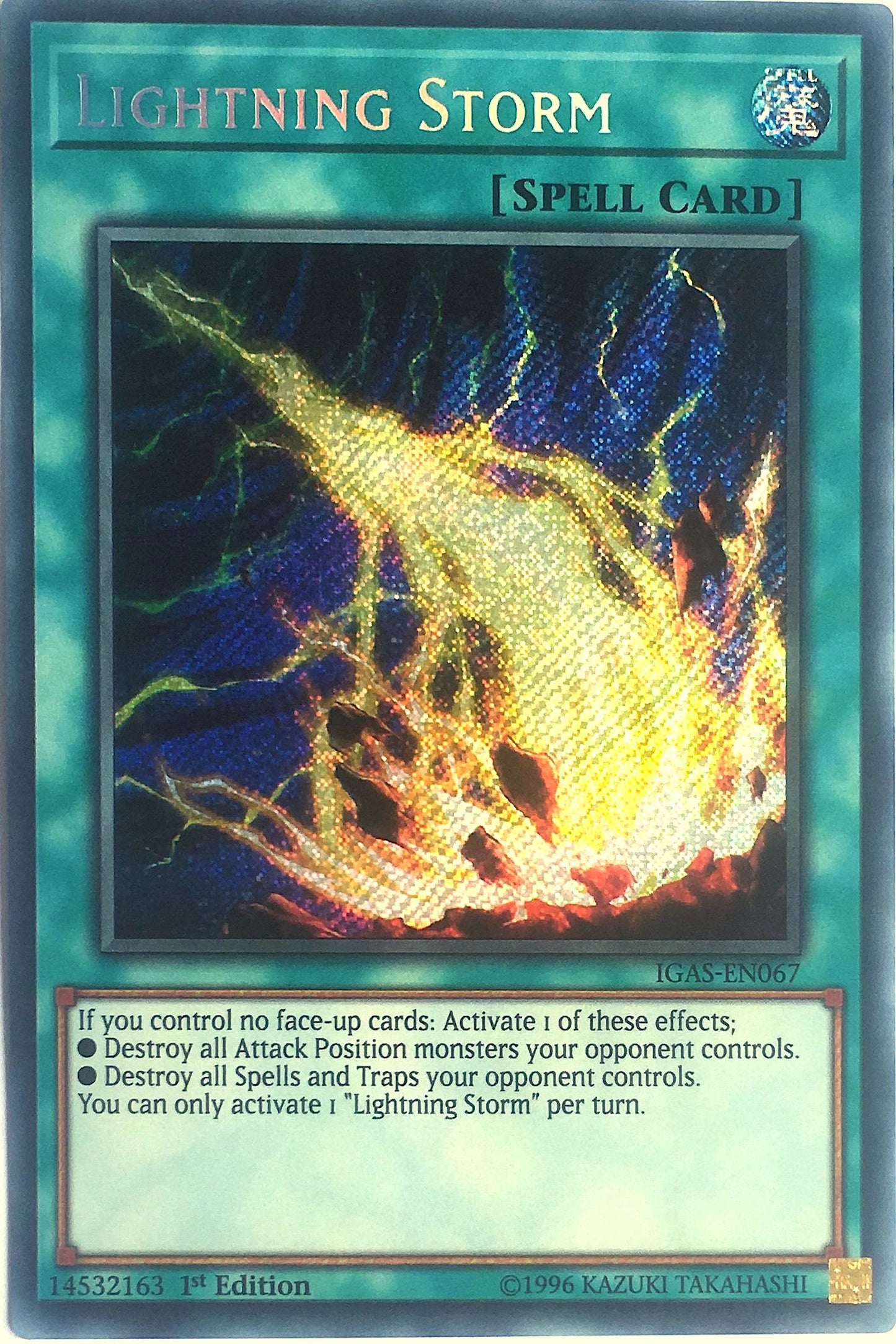 Lightning Storm (67) (IGAS) - YuGiOh Single