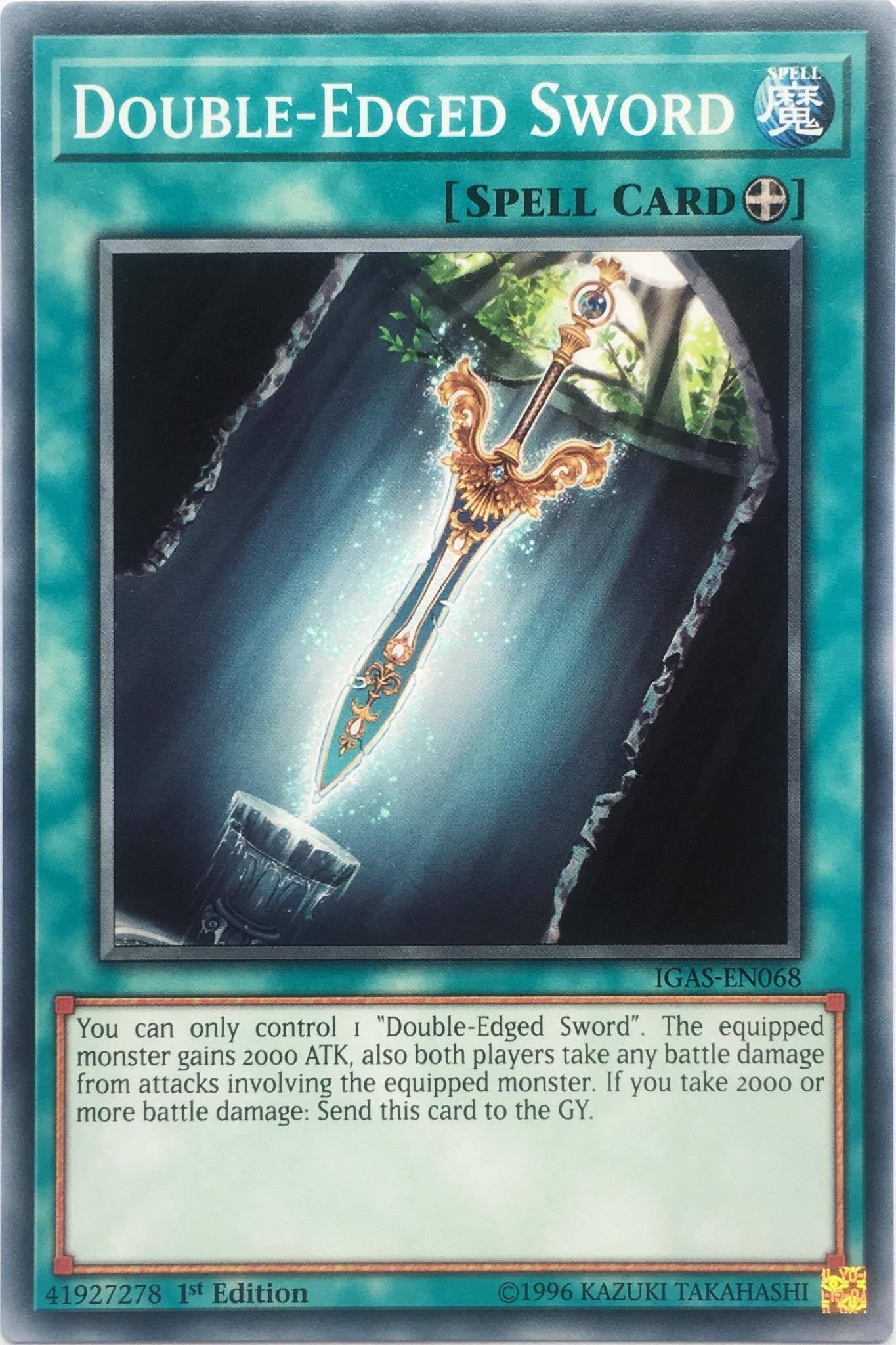 Double-Edged Sword (68) (IGAS) - YuGiOh Single