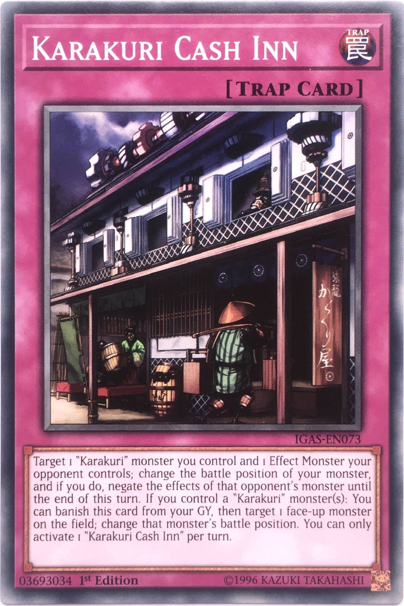 Karakuri Cash Inn (73) (IGAS) - YuGiOh Single