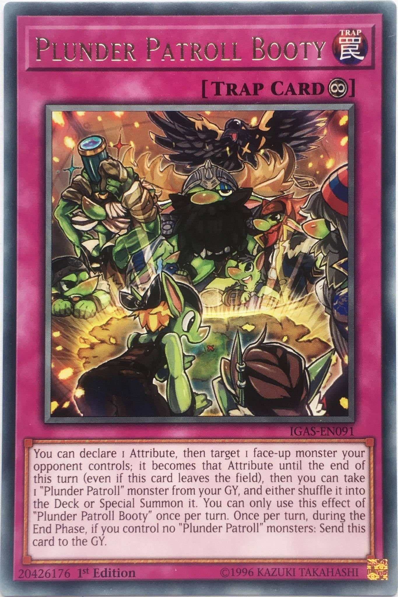 Plunder Patroll Booty (91) (IGAS) - YuGiOh Single