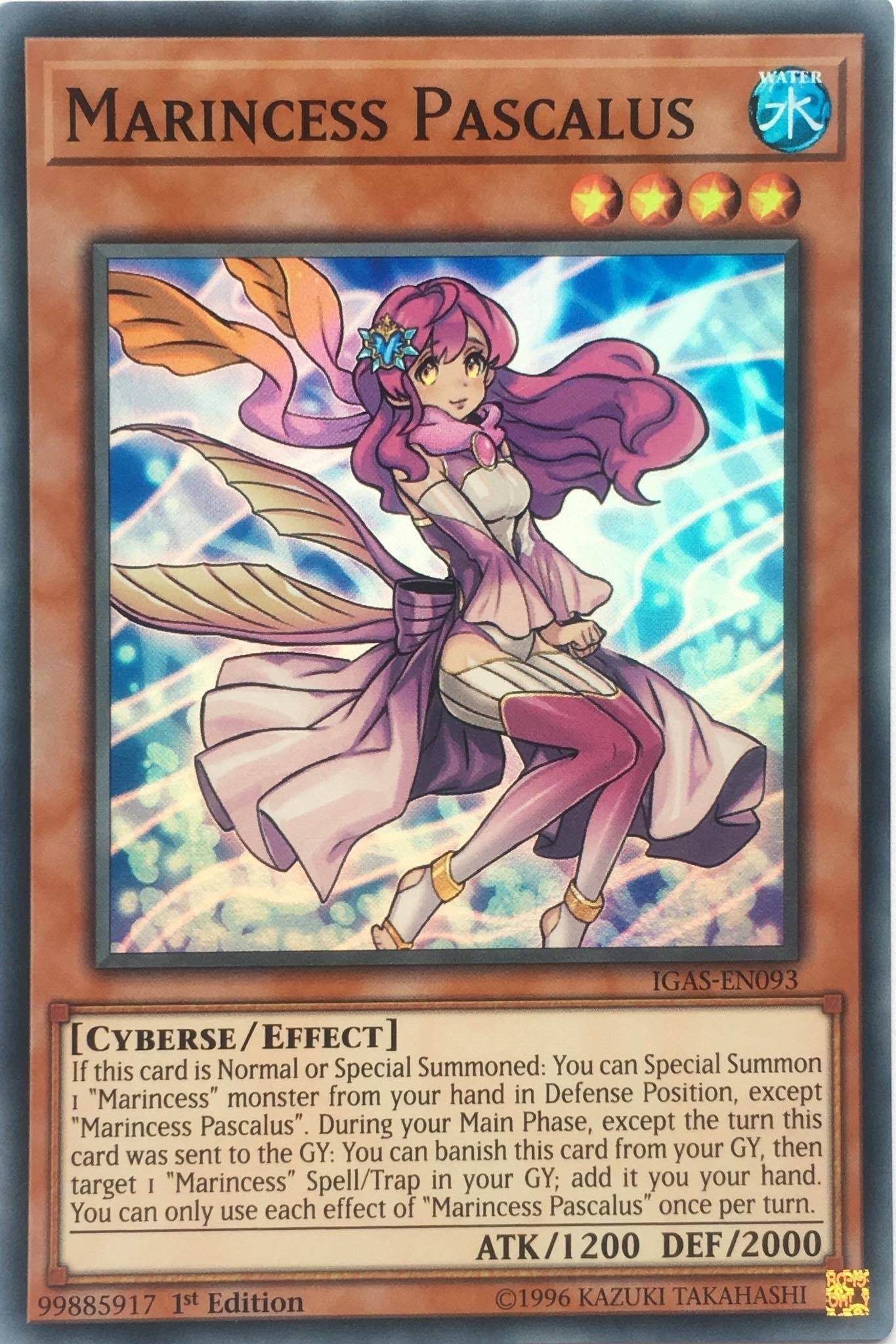 Marincess Pascalus (93) (IGAS) - YuGiOh Single