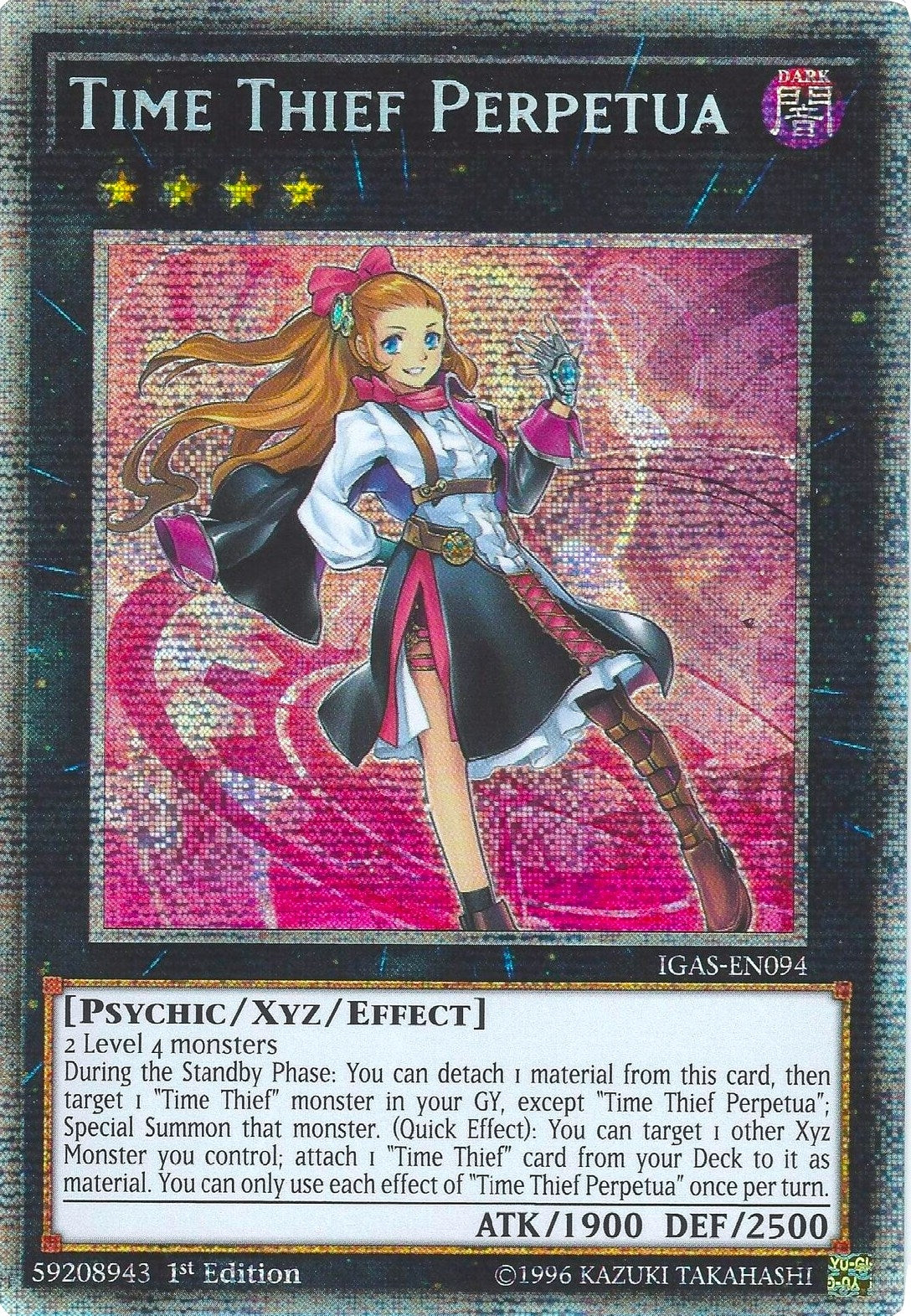 Time Thief Perpetua (Starlight Rare) (94) (IGAS) - YuGiOh Single