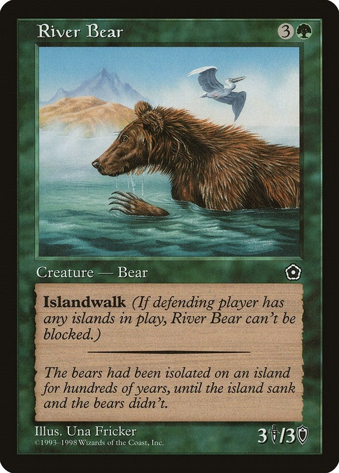 River Bear [P02] - MTG Single