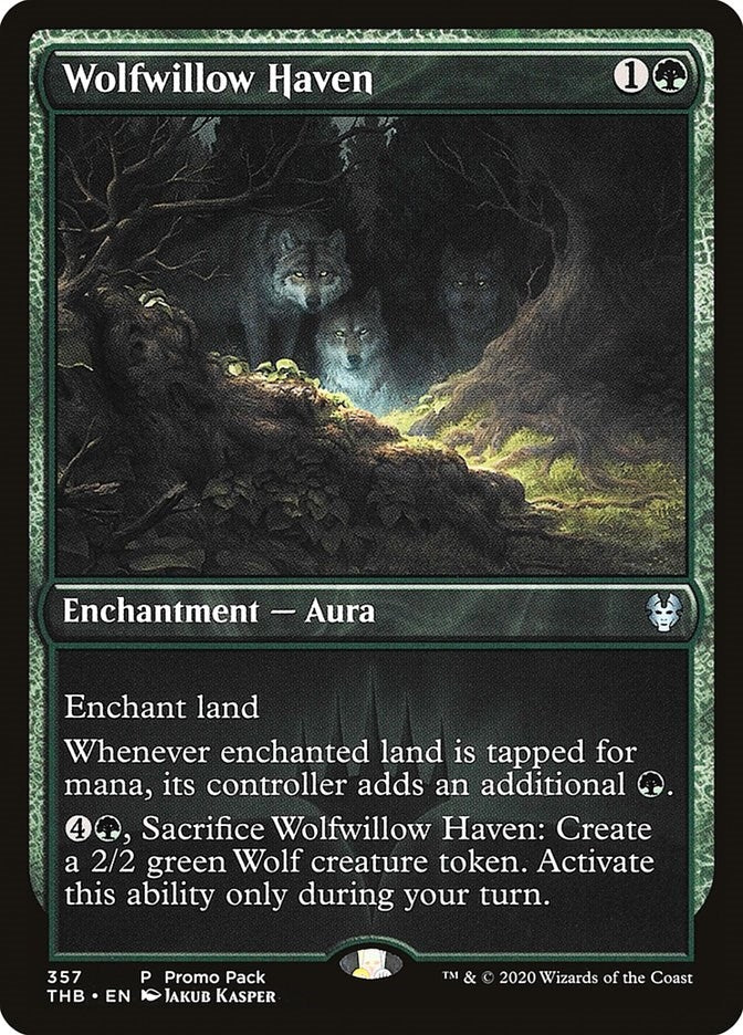Wolfwillow Haven (357) [PPTHB] - MTG Single