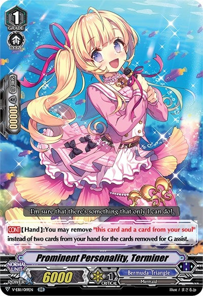 Prominent Personality Terminer (11019) [V-EB11] - Cardfight Vanguard Single