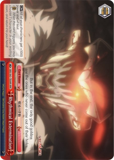 Rhythmical Extermination (RRR) (6309) [GBS/S63] - Weiss Schwarz Single
