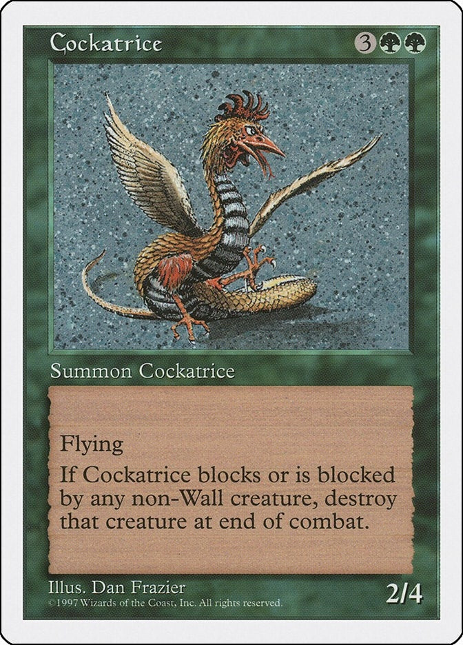 Cockatrice [5ED] - MTG Single
