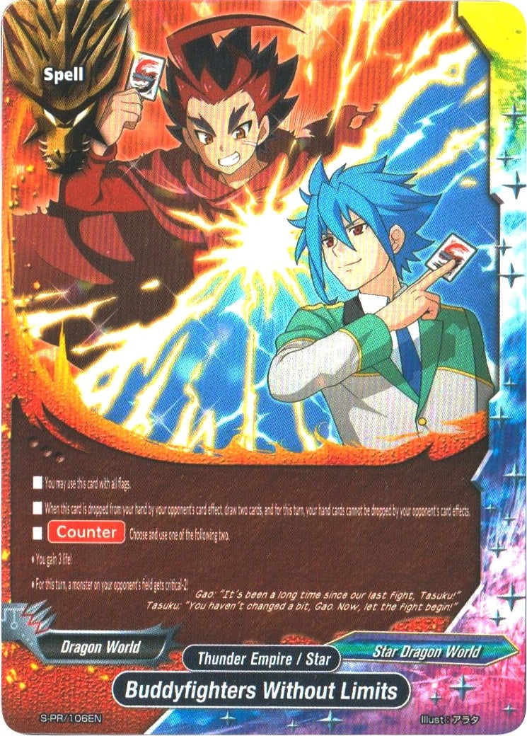Buddyfighters Without Limits (106) [S-PR] - Future Card BuddyFight Single