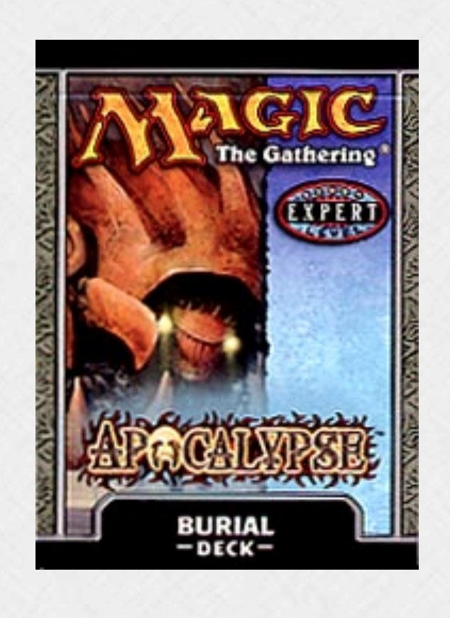 Apocalypse Theme Deck - Burial [APC] - MTG Sealed