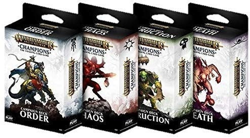 Warhammer: Age of Sigmar - Campaign Deck (Set of 4) (WHAOSC) - Warhammer Age of Sigmar Champions TCG Sealed