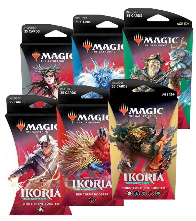 Ikoria: Lair of Behemoths - Theme Booster [Set of 6] [IKO] - MTG Sealed