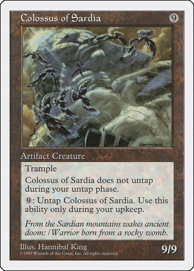 Colossus of Sardia [5ED] - MTG Single