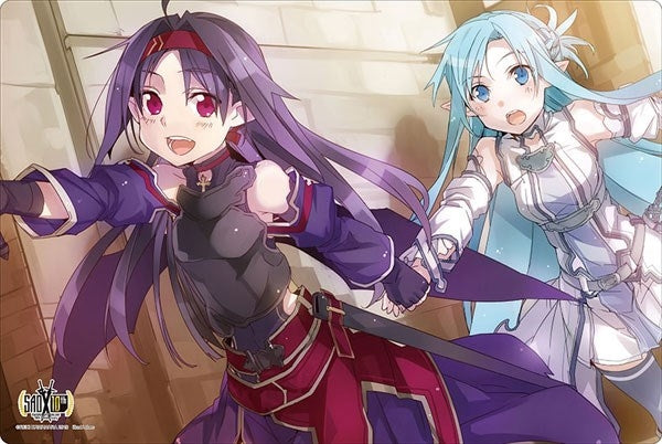 Bushiroad Rubber Mat Collection Vol.495: Sword Art Online 10th Anniversary - Mother’s Rosario Asuna & Yuuki (498)