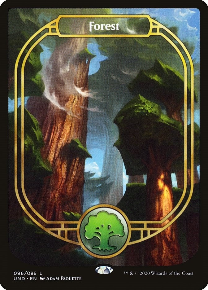 Forest (Full Art) (96) [UND] - MTG Single