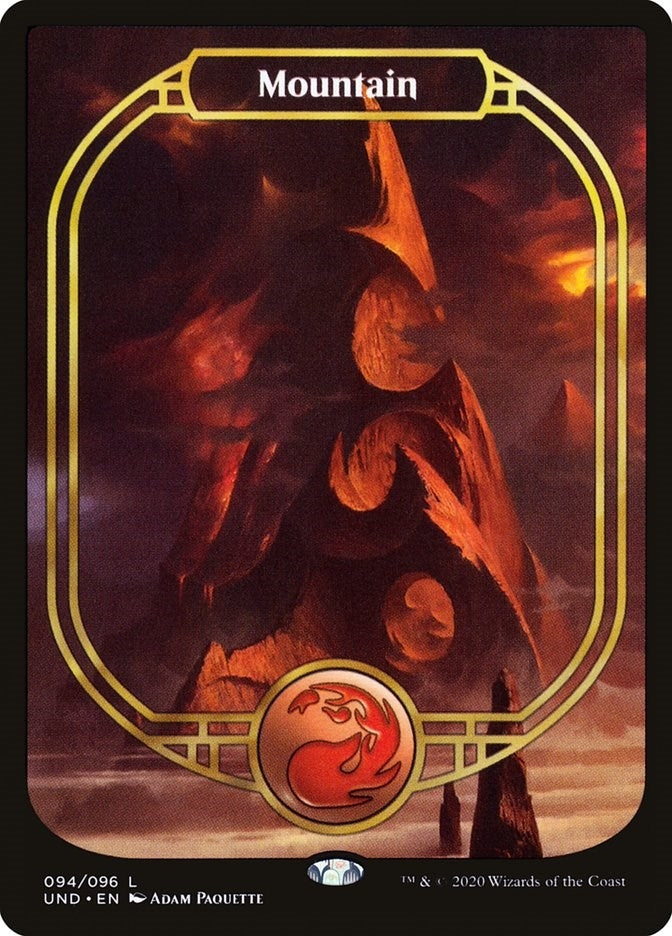 Mountain (Full Art) (94) [UND] - MTG Single