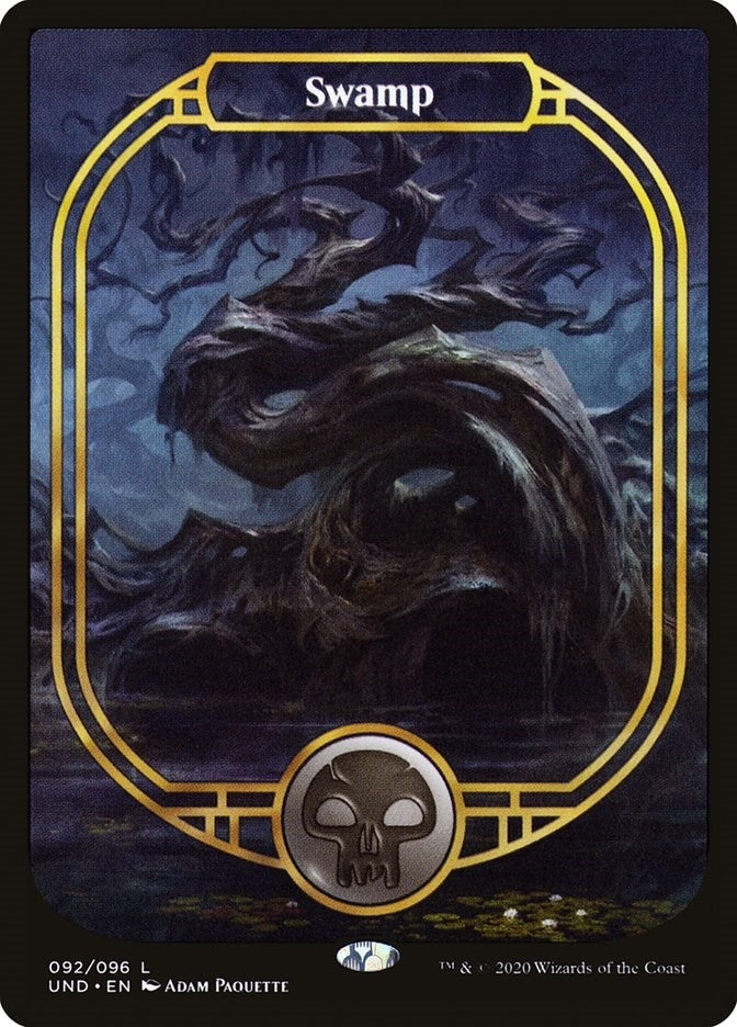 Swamp (Full Art) (92) [UND] - MTG Single