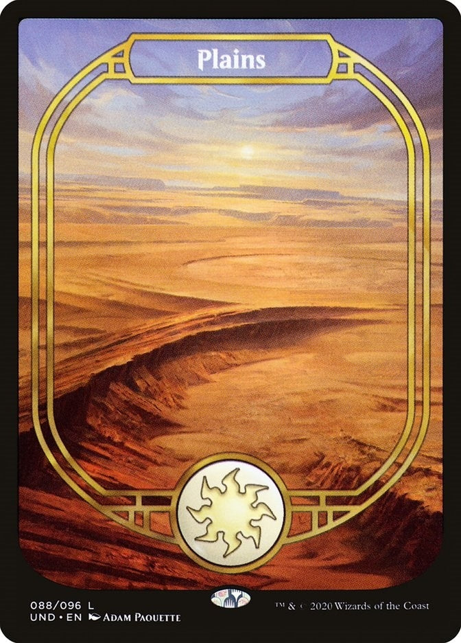 Plains (Full Art) (88) [UND] - MTG Single