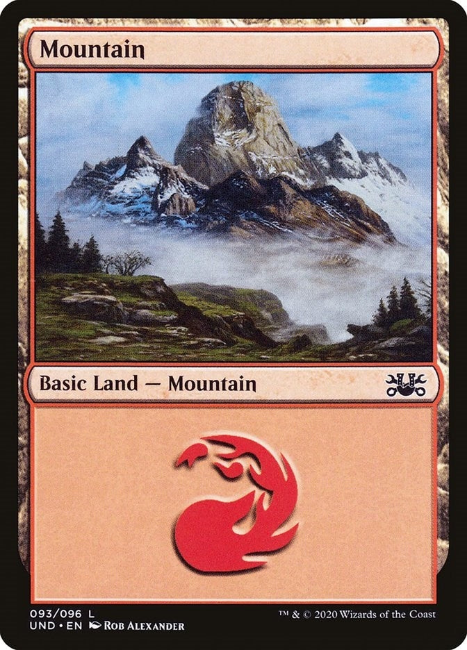 Mountain (93) [UND] - MTG Single