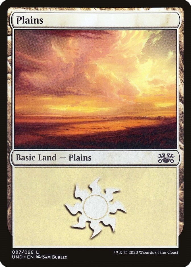 Plains (87) [UND] - MTG Single