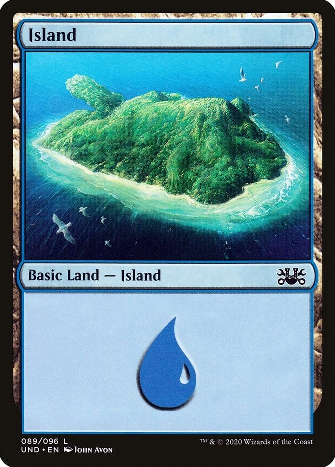 Island (89) [UND] - MTG Single