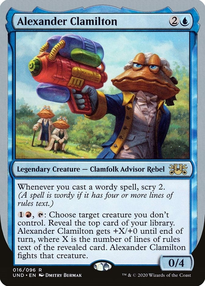 Alexander Clamilton (16) [UND] - MTG Single